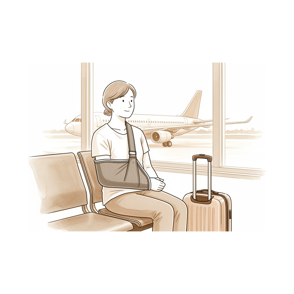 Voar e viajar após a cirurgia