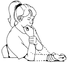 Bend and straighten the elbow, supporting the arm.