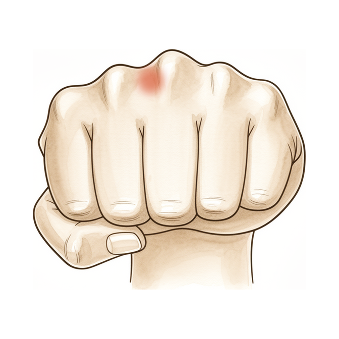 Ruptura da Banda Sagital (Punho de Boxeador)