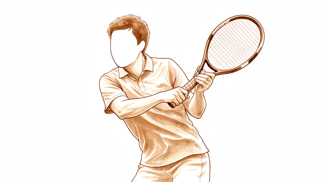 Illustration of the outer elbow showing the common extensor tendon attaching to the lateral epicondyle, the site of tennis elbow.